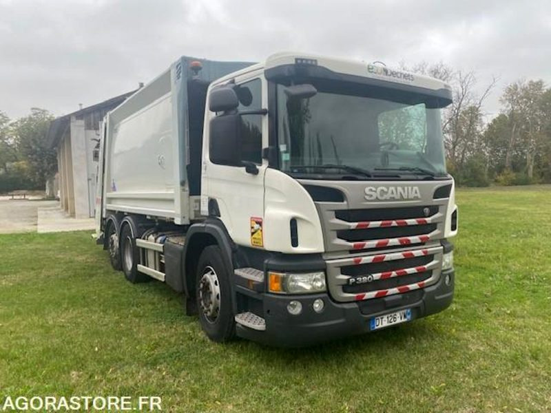 BOM SCANIA P 380 - 2015 - 164 000km - شاحنة القمامة: صور 2 BOM SCANIA P 380 - 2015 - 164 000km - شاحنة القمامة: صور 2