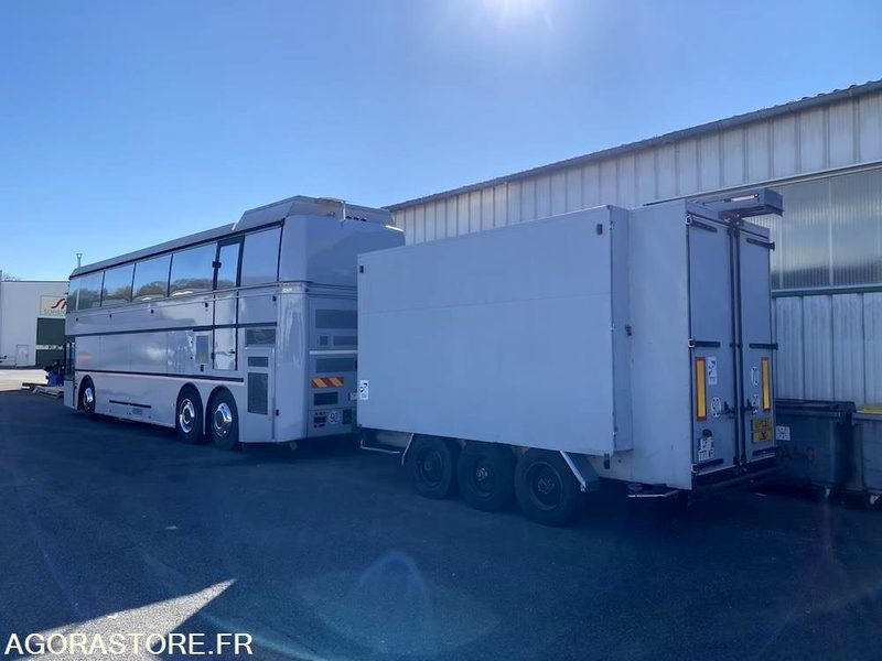 BUS VIP DOUBLE ETAGE MOTORHOMEVIP VANHOOL + REMORQUE + AUVENT DE RECEPTION - حافلة ذات طابقين: صور 3 BUS VIP DOUBLE ETAGE MOTORHOMEVIP VANHOOL + REMORQUE + AUVENT DE RECEPTION - حافلة ذات طابقين: صور 3