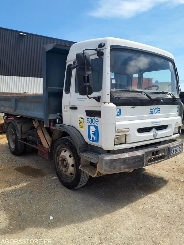 CAMION 4x2 BI- BENNE RENAULT M180 - 1999 / 386 099 KM - شاحنة: صور 4 CAMION 4x2 BI- BENNE RENAULT M180 - 1999 / 386 099 KM - شاحنة: صور 4