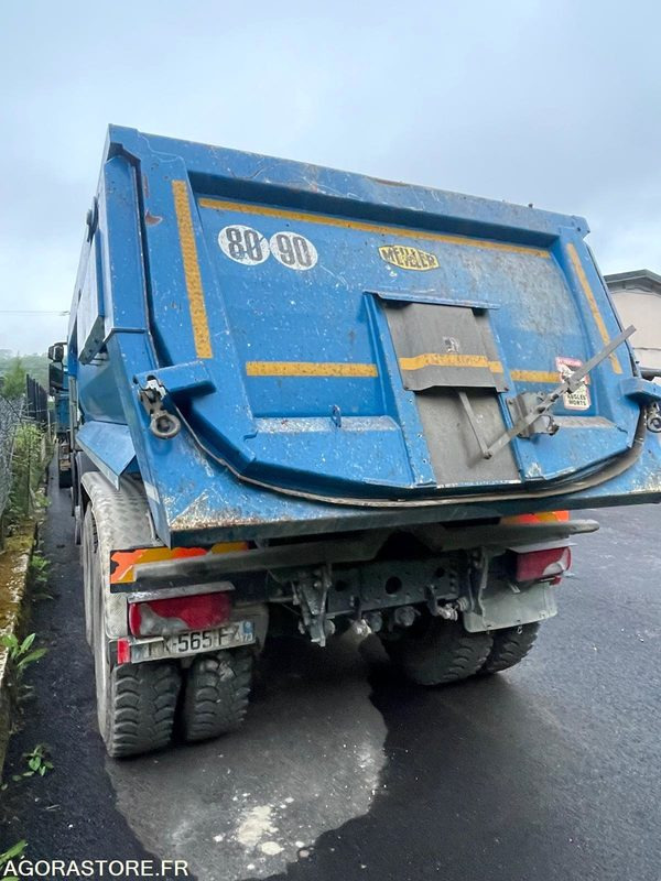 شاحنة CAMION 8X4 BENNE RONDE IVECO X-WAY 480 76 000 KM 2019: صور 10