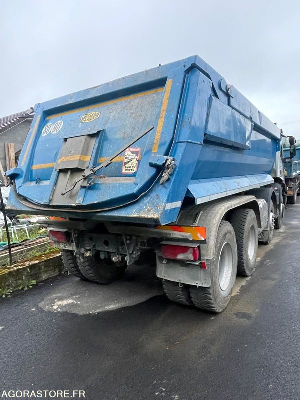 شاحنة CAMION 8X4 BENNE RONDE IVECO X-WAY 480 76 000 KM 2019: صور 9