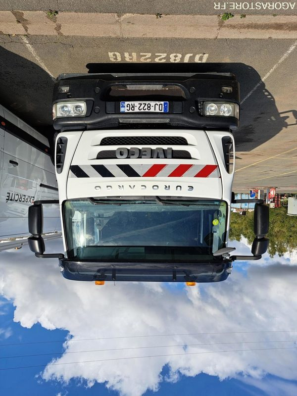 CAMION BENNE GRUE IVECO - 2014 / 240742 KM - شاحنة: صور 1 CAMION BENNE GRUE IVECO - 2014 / 240742 KM - شاحنة: صور 1