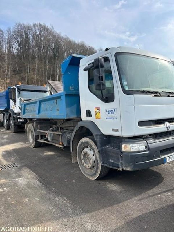 CAMION BI-BENNE RENAULT PREMIUM 270 DCI 420 000 KM 2002 - شاحنة: صور 1 CAMION BI-BENNE RENAULT PREMIUM 270 DCI 420 000 KM 2002 - شاحنة: صور 1