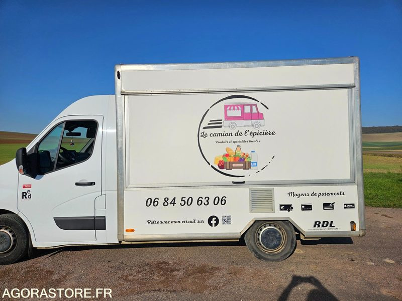 CAMION MAGASIN EPICERIE - MASTER RT - 2021 - 103 500 KM - الشاحنات الصغيرة المبردة: صور 1 CAMION MAGASIN EPICERIE - MASTER RT - 2021 - 103 500 KM - الشاحنات الصغيرة المبردة: صور 1