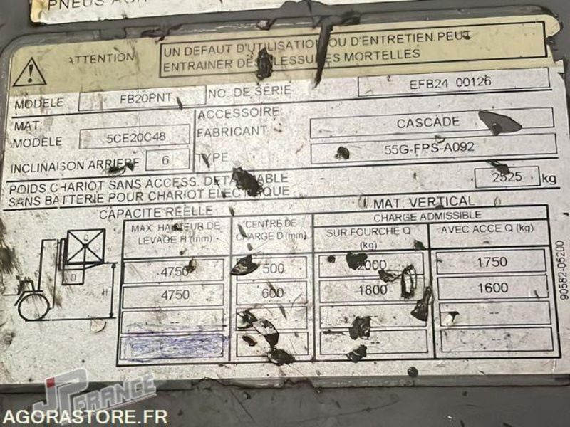 CHARIOT ELEVATEUR MITSUBISHI VENDU DANS L'ETAT - رافعة شوكية: صور 5 CHARIOT ELEVATEUR MITSUBISHI VENDU DANS L'ETAT - رافعة شوكية: صور 5