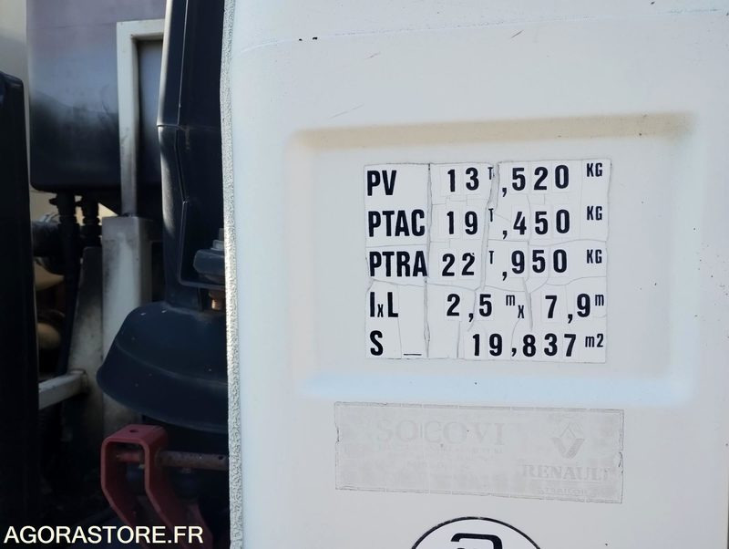 Camion 19t Hydrocureur Renault G300 Maxter – équipement Huwer - فراغ شاحنة: صور 4 Camion 19t Hydrocureur Renault G300 Maxter – équipement Huwer - فراغ شاحنة: صور 4