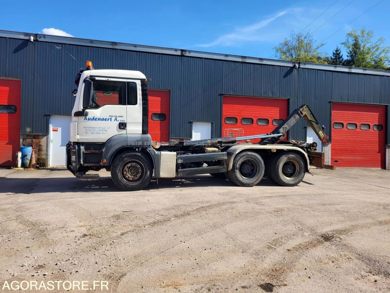 Camion ampliroll man tgs 33 400 - 827 000 KMS - 2009 - شاحنة ذات الخطاف: صور 1 Camion ampliroll man tgs 33 400 - 827 000 KMS - 2009 - شاحنة ذات الخطاف: صور 1