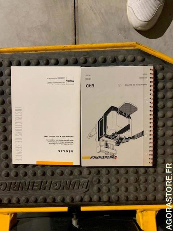 Chariot transpalette électrique sur batterie d'occasion JUNGHEINRICH - معدات تكديس: صور 5 Chariot transpalette électrique sur batterie d'occasion JUNGHEINRICH - معدات تكديس: صور 5