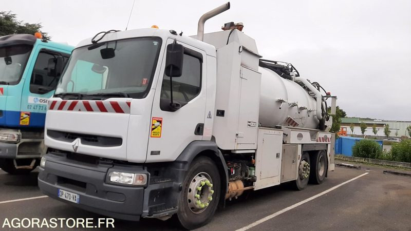 HYDROCUREUR MIXTE RENAULT PRENIUM - DP-470-VA-2002-335 513 KM Vente Export Excl - فراغ شاحنة: صور 1 HYDROCUREUR MIXTE RENAULT PRENIUM - DP-470-VA-2002-335 513 KM Vente Export Excl - فراغ شاحنة: صور 1