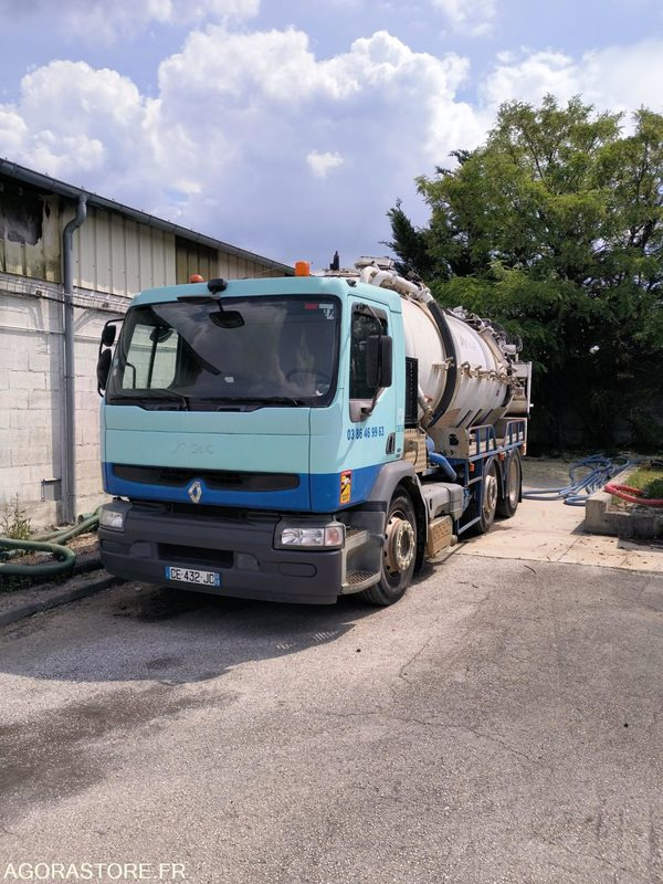 Hydrocureur HUWER RENAULT 24 T CE432JC (VENTE UNIQUEMENT EXPORT) - فراغ شاحنة: صور 1 Hydrocureur HUWER RENAULT 24 T CE432JC (VENTE UNIQUEMENT EXPORT) - فراغ شاحنة: صور 1