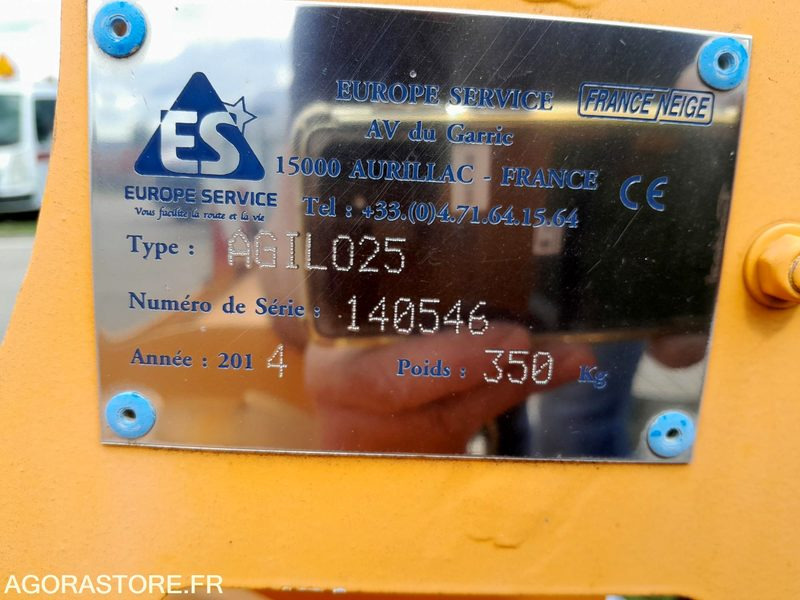 Lame à neige Europe Service Agilo25 (LN062) - معدات الحدائق: صور 4 Lame à neige Europe Service Agilo25 (LN062) - معدات الحدائق: صور 4