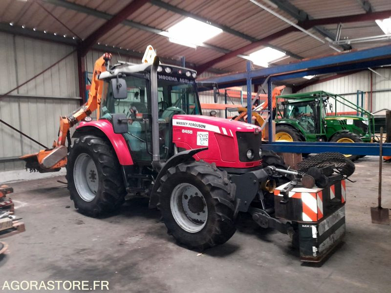 MASSEY FERGUSON 6455 avec ensemble outils Noremat - جرار: صور 1 MASSEY FERGUSON 6455 avec ensemble outils Noremat - جرار: صور 1