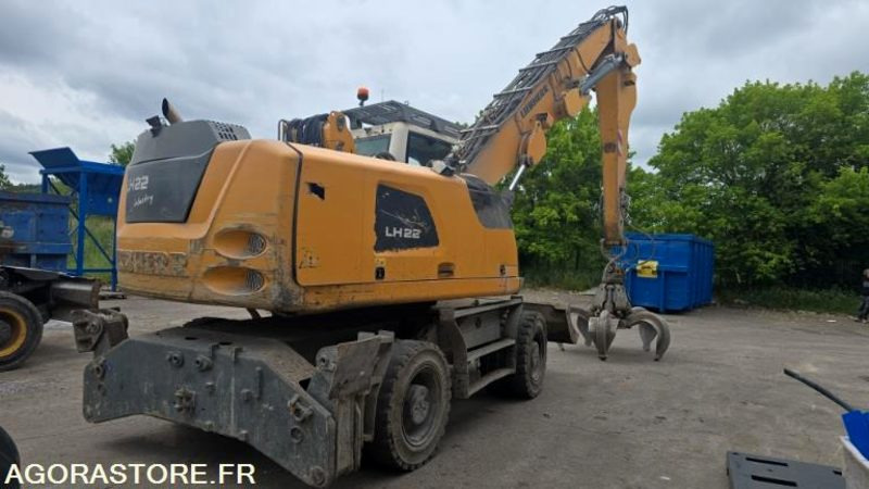 PELLE DE MANUTENTION SUR ROUE - LH22M LITRONIC LIEBHERR - 2017 / 12 053 HEURES - حفارة: صور 1 PELLE DE MANUTENTION SUR ROUE - LH22M LITRONIC LIEBHERR - 2017 / 12 053 HEURES - حفارة: صور 1
