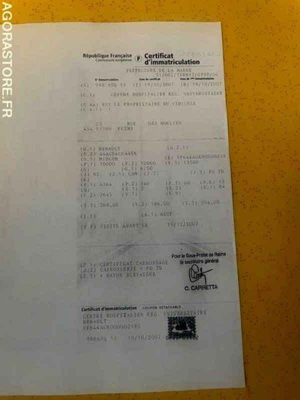 POID LOURD RENAULT MIDLUM - شاحنة: صور 4 POID LOURD RENAULT MIDLUM - شاحنة: صور 4