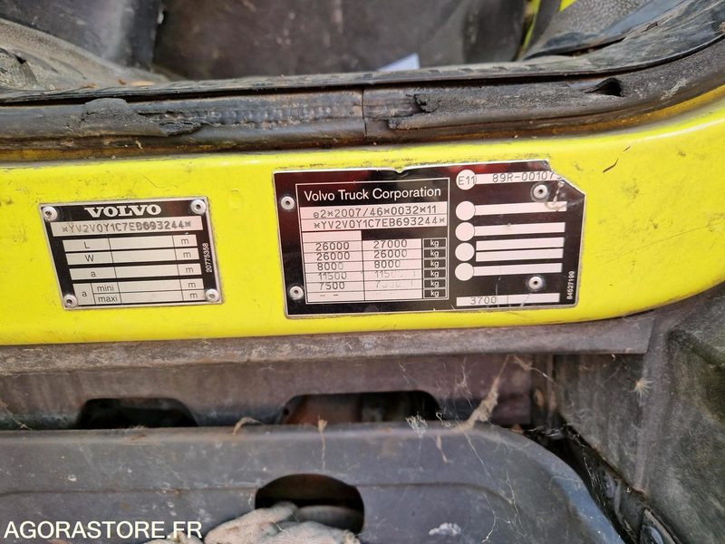 PORTEUR BOM 26T VOLVO GEESINK- 121117 KM - 2014 (4004) - شاحنة القمامة: صور 5 PORTEUR BOM 26T VOLVO GEESINK- 121117 KM - 2014 (4004) - شاحنة القمامة: صور 5