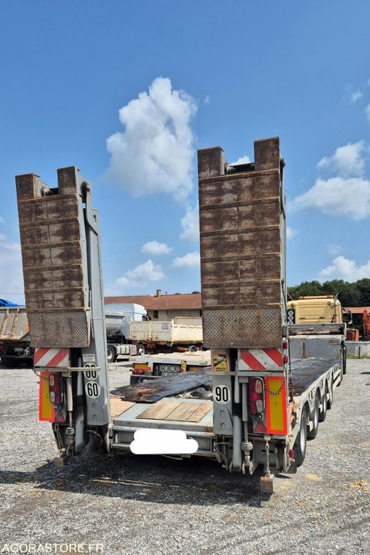 Porte engins 4 essieux - عربة مسطحة منخفضة مقطورة: صور 3 Porte engins 4 essieux - عربة مسطحة منخفضة مقطورة: صور 3