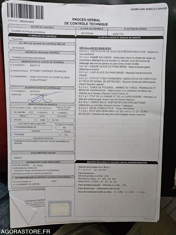 Porteur Volvo frigo - شاحنة: صور 4 Porteur Volvo frigo - شاحنة: صور 4