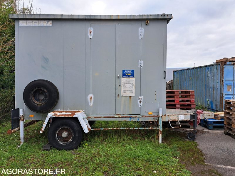 REMORQUE EQUIPEE TRANSFORMATEUR - معدات البناء, مقطورة: صور 1 REMORQUE EQUIPEE TRANSFORMATEUR - معدات البناء, مقطورة: صور 1