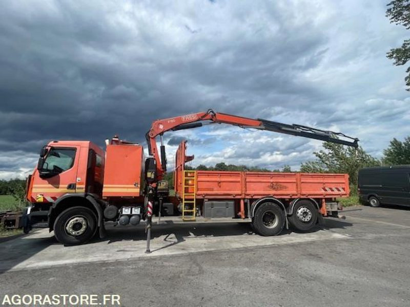 RENAULT PREMIUM LANDER 430.26 - PLATEAU GRUE - GRUE FASSI F150 + RADIO - 2011 - شاحنة: صور 5 RENAULT PREMIUM LANDER 430.26 - PLATEAU GRUE - GRUE FASSI F150 + RADIO - 2011 - شاحنة: صور 5