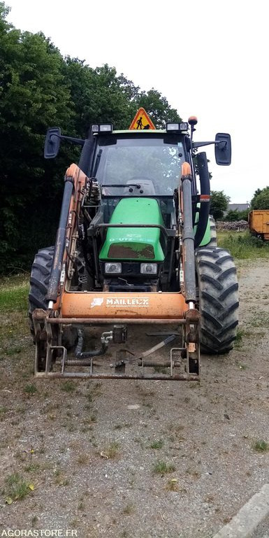 Tracteur Deutz Agrotron 80 avec chargeur MX 100 - جرار: صور 1 Tracteur Deutz Agrotron 80 avec chargeur MX 100 - جرار: صور 1