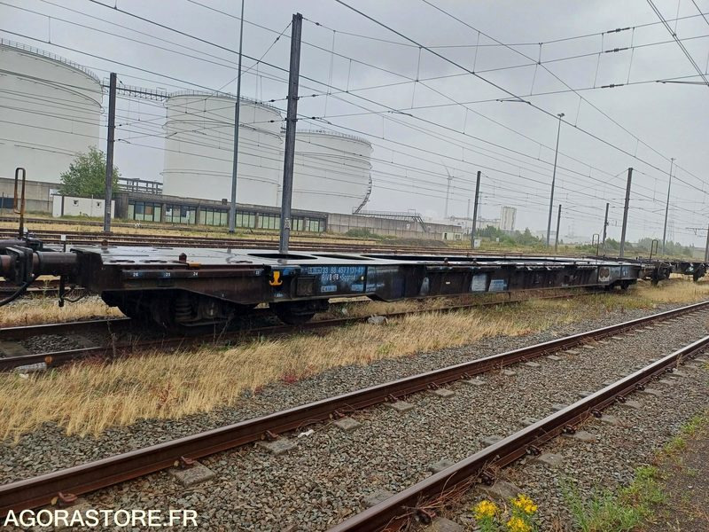 Wagon plat intermodal type Sggnss – modèle 6432B0-4, 72 pieds - 2004 (ref 1488) - أخرى: صور 1 Wagon plat intermodal type Sggnss – modèle 6432B0-4, 72 pieds - 2004 (ref 1488) - أخرى: صور 1