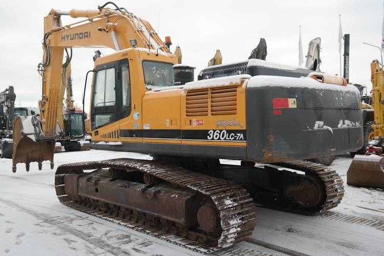 حفارات زحافة Hyundai R360LC-7: صور 7