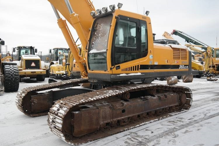 حفارات زحافة Hyundai R360LC-7: صور 6