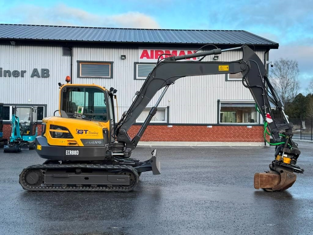 Volvo ECR 88 D - حفارة مصغرة: صور 1 Volvo ECR 88 D - حفارة مصغرة: صور 1