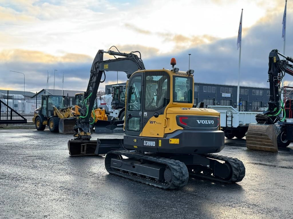 Volvo ECR 88 D - حفارة مصغرة: صور 1 Volvo ECR 88 D - حفارة مصغرة: صور 1