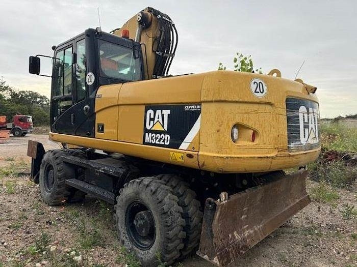 CAT M 322 D - حفارة على عجلات: صور 2 CAT M 322 D - حفارة على عجلات: صور 2