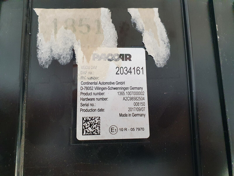 PACCAR VECU - كتلة التحكم - شاحنة: صور 2 PACCAR VECU - كتلة التحكم - شاحنة: صور 2