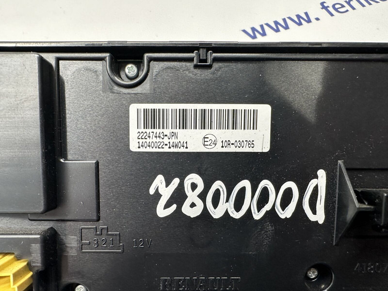 Renault A/C heater control unit - كتلة التحكم - شاحنة: صور 3 Renault A/C heater control unit - كتلة التحكم - شاحنة: صور 3