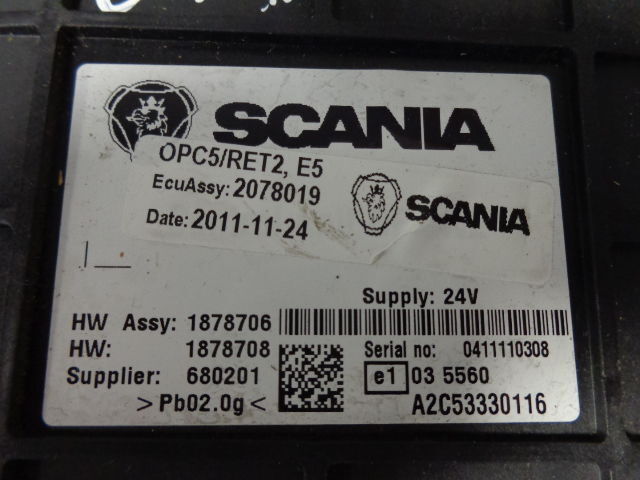 Scania OPC5/RET2 E5 control unit - كتلة التحكم - شاحنة: صور 2 Scania OPC5/RET2 E5 control unit - كتلة التحكم - شاحنة: صور 2