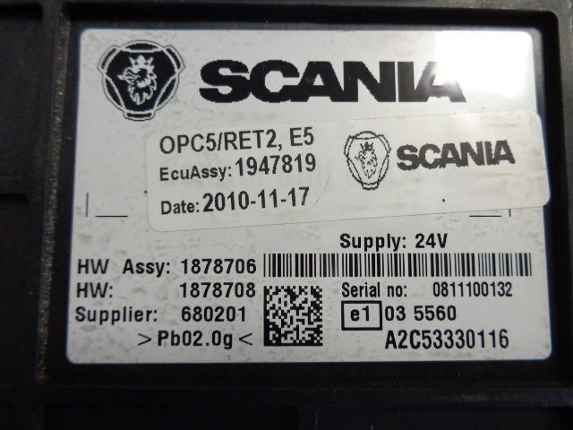 Scania OPC5 RET2 retarder (WORLDWIDE DELI - كتلة التحكم - شاحنة: صور 2 Scania OPC5 RET2 retarder (WORLDWIDE DELI - كتلة التحكم - شاحنة: صور 2