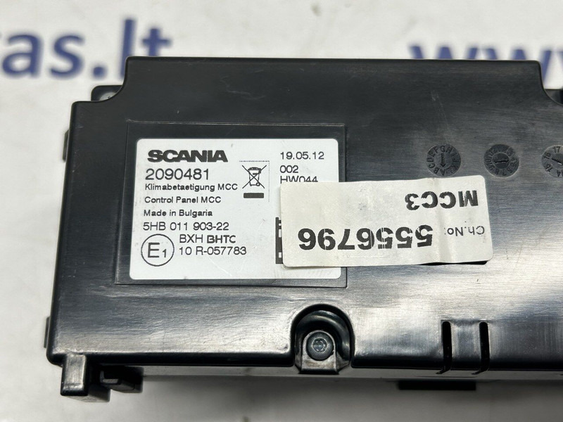 Scania control panel MCC3 - جزء تكييف الهواء - شاحنة: صور 3 Scania control panel MCC3 - جزء تكييف الهواء - شاحنة: صور 3