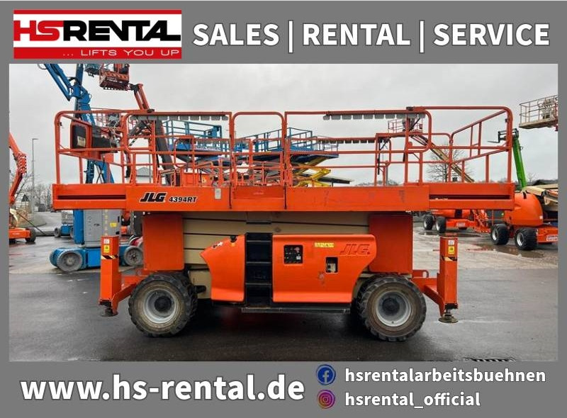 JLG 4394 RT diesel 4x4 15m (1747) - رافعات مقصية: صور 1 JLG 4394 RT diesel 4x4 15m (1747) - رافعات مقصية: صور 1
