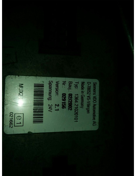 Neoplan MUX2-B - كتلة التحكم: صور 4 Neoplan MUX2-B - كتلة التحكم: صور 4