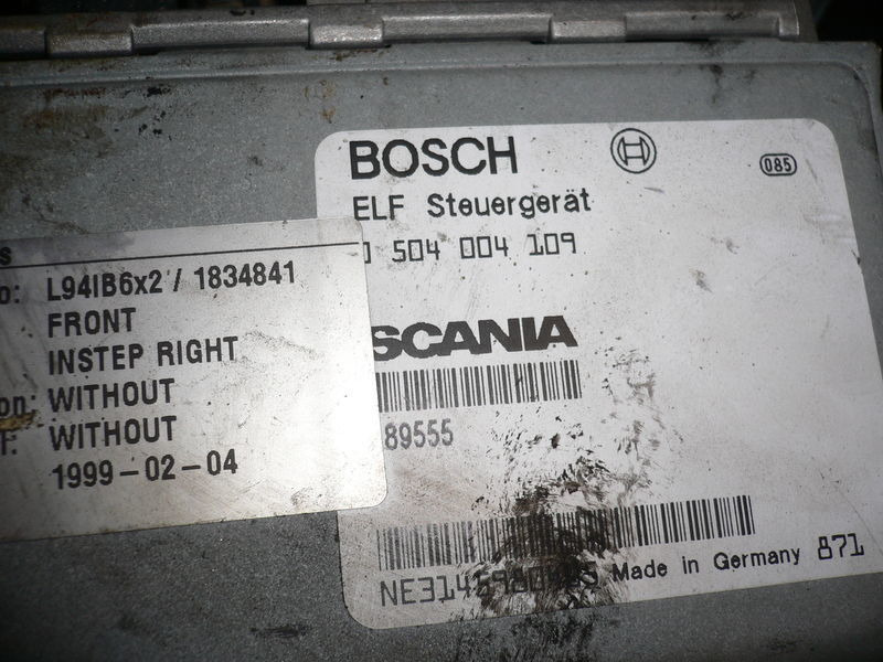 Scania BOSCH 0504004109/. VUS-4 405ac - كتلة التحكم: صور 2 Scania BOSCH 0504004109/. VUS-4 405ac - كتلة التحكم: صور 2