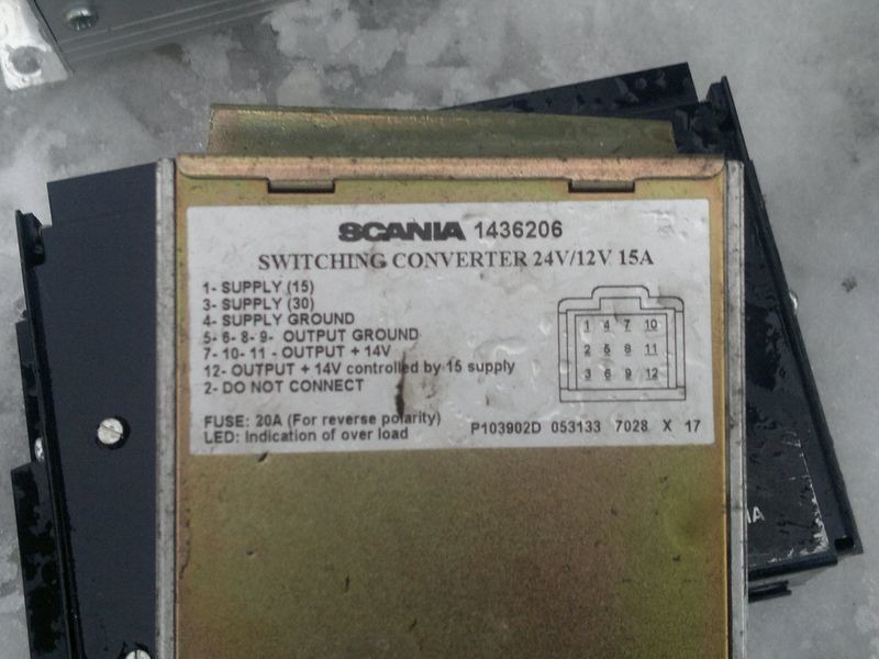 كتلة التحكم Scania VDO 412.413\006\002 . 412.413/006/005: صور 8 كتلة التحكم Scania VDO 412.413\006\002 . 412.413/006/005: صور 8