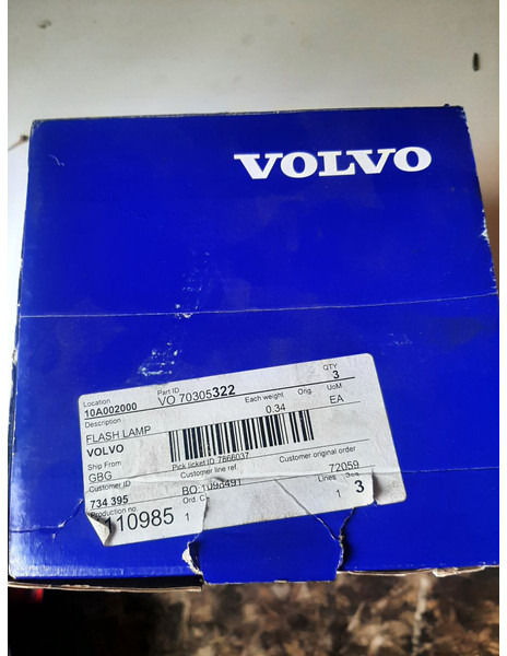 Volvo 1110985 - إشارة الدوران: صور 3 Volvo 1110985 - إشارة الدوران: صور 3