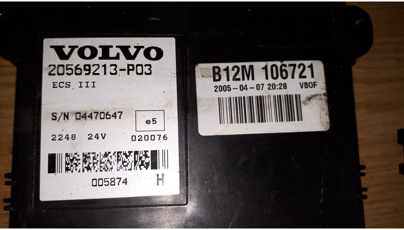 Volvo 20744283-01 .20514900-03. 20585155-P02/20554489-P04/.2050318 - كتلة التحكم: صور 3 Volvo 20744283-01 .20514900-03. 20585155-P02/20554489-P04/.2050318 - كتلة التحكم: صور 3