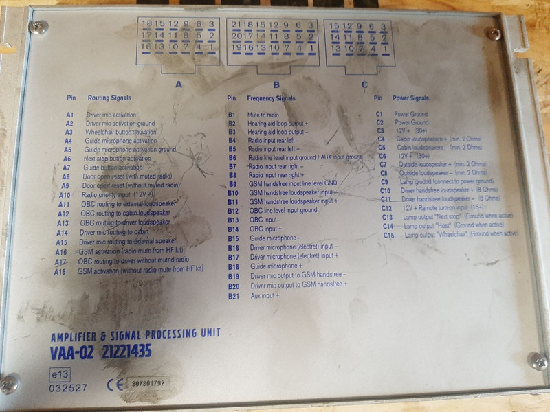 Volvo Blaupunkt BPA49 - كتلة التحكم: صور 2 Volvo Blaupunkt BPA49 - كتلة التحكم: صور 2