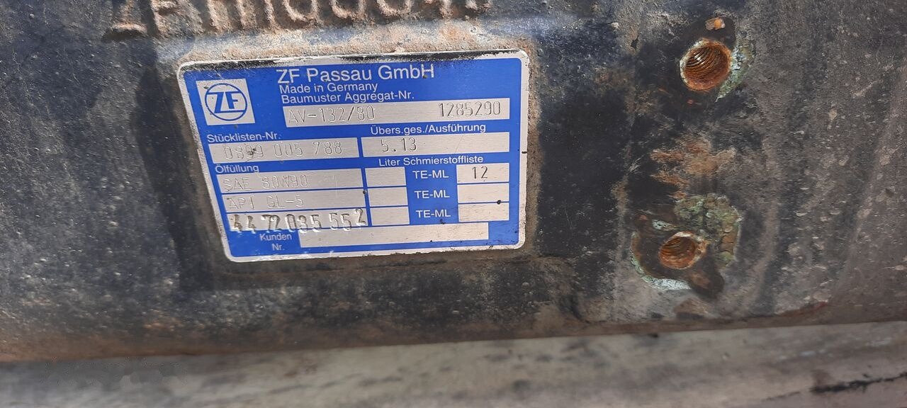 ZF Eaton Neoplan 660.4.22 Mersedes 407. Citara-2.84 DAF-1339G.2.93 Scania - المحور الخلفي - حافلة: صور 1 ZF Eaton Neoplan 660.4.22 Mersedes 407. Citara-2.84 DAF-1339G.2.93 Scania - المحور الخلفي - حافلة: صور 1