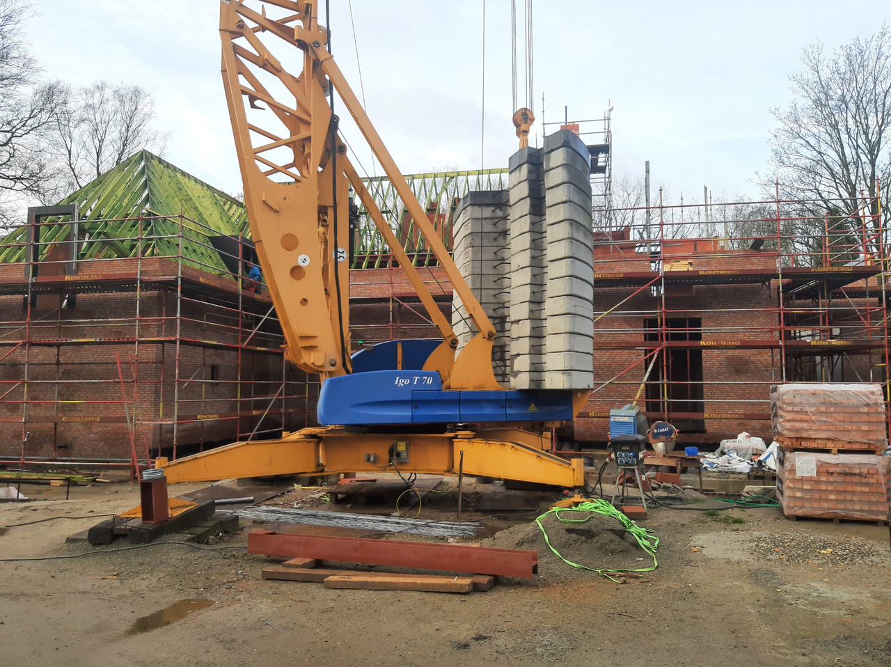 Potain IGO T70A - رافعة ذاتية التركيب: صور 4 Potain IGO T70A - رافعة ذاتية التركيب: صور 4