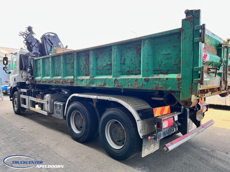 DAF CF 85.410 ATE, Hiab 166, 6x4 Big axle, Steel spring - شاحنة ذات الخطاف, شاحنة كرين: صور 4 DAF CF 85.410 ATE, Hiab 166, 6x4 Big axle, Steel spring - شاحنة ذات الخطاف, شاحنة كرين: صور 4