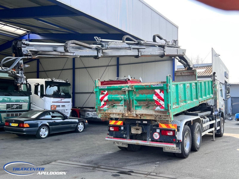 DAF CF 85.410 ATE, Hiab 166, 6x4 Steel spring - قلابات, شاحنة كرين: صور 2 DAF CF 85.410 ATE, Hiab 166, 6x4 Steel spring - قلابات, شاحنة كرين: صور 2