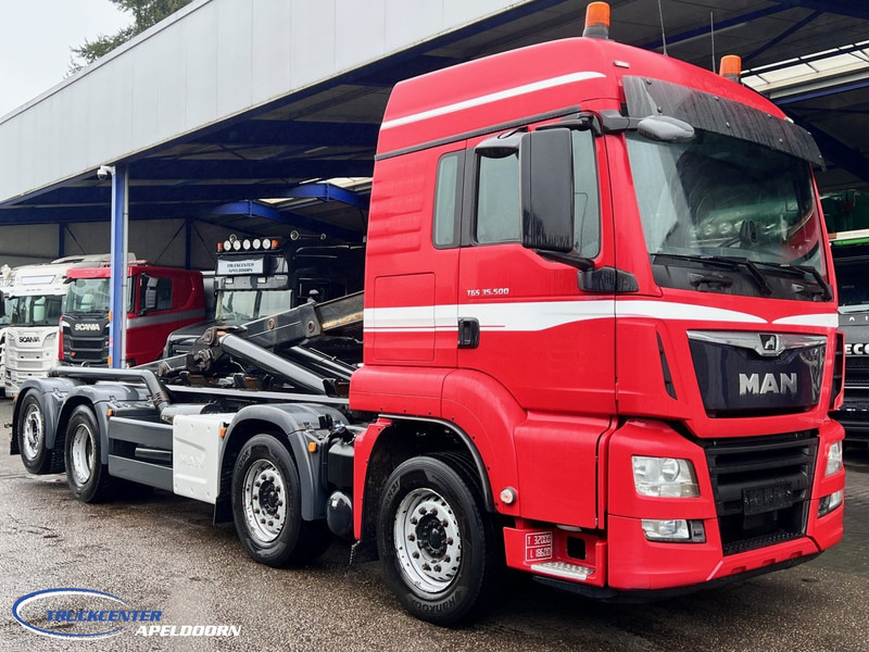 MAN TGS 35.500 8x2, Euro 6, Blower/compressor - شاحنة ذات الخطاف: صور 1 MAN TGS 35.500 8x2, Euro 6, Blower/compressor - شاحنة ذات الخطاف: صور 1