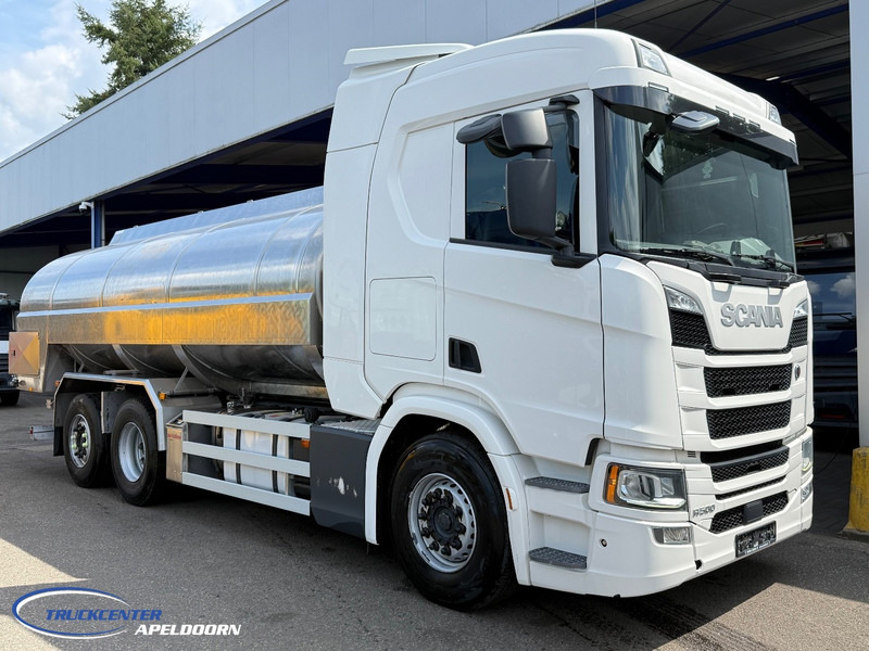Scania R500 NGS 15000 Liter, Retarder, Stuuras, RVS tank - melk - water - شاحنة صهريج: صور 1 Scania R500 NGS 15000 Liter, Retarder, Stuuras, RVS tank - melk - water - شاحنة صهريج: صور 1