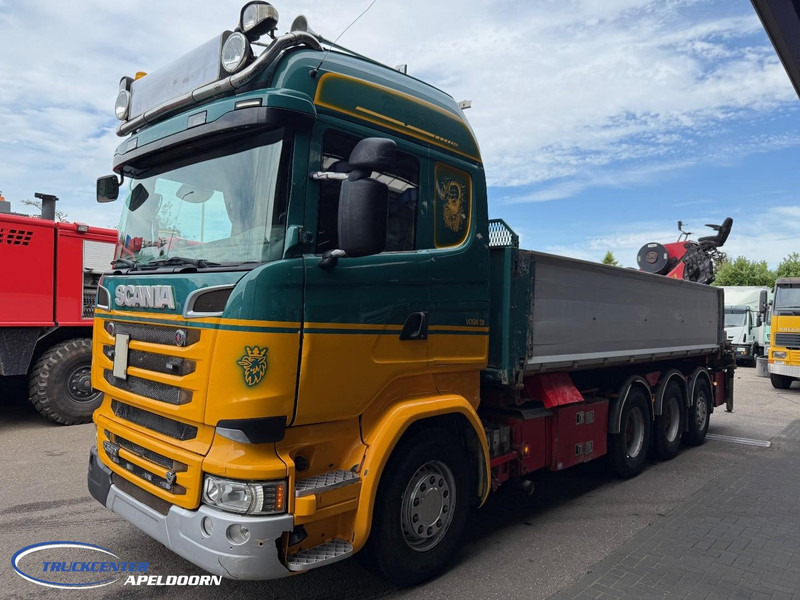 Scania R580 V8 8x4 Reduction axles, HMF 2620 K5 - قلابات, شاحنة كرين: صور 3 Scania R580 V8 8x4 Reduction axles, HMF 2620 K5 - قلابات, شاحنة كرين: صور 3