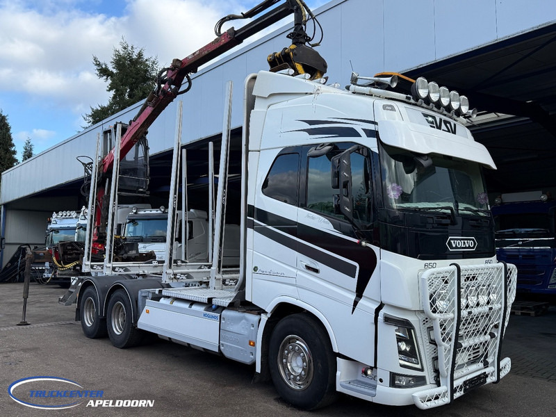 Volvo FH 650 6x4, FTG V1000X.81 laadkraan - شاحنة قطع الأشجار, شاحنة كرين: صور 1 Volvo FH 650 6x4, FTG V1000X.81 laadkraan - شاحنة قطع الأشجار, شاحنة كرين: صور 1